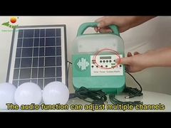 Hệ thống năng lượng mặt trời bóng đèn LED trắng tinh khiết 37 * 31,5 * 55,5CM