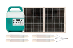 Portable Offgrid House Bảng điều khiển năng lượng mặt trời Pin Full Systems Kits-12V