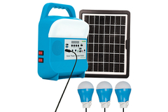 Gian hàng chợ đêm 58-OEM Đèn sạc năng lượng mặt trời khi mất điện