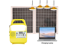 818 Hệ thống lưu trữ năng lượng pin năng lượng mặt trời tại nhà Năng lượng tái tạo và các sản phẩm xanh có ánh sáng và quạt